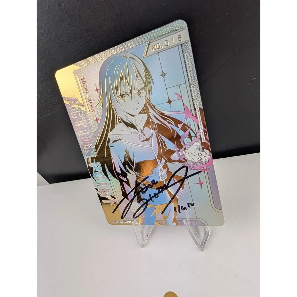 Rimuru Tempest Union Arena Action Point UE20BT/TSK-1-AP01* NO.01 Autographed #18
